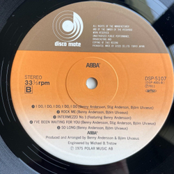 Винтажная виниловая пластинка LP ABBA АББА Первый Альбом (Japan 1978) (Obi) Mamma Mia