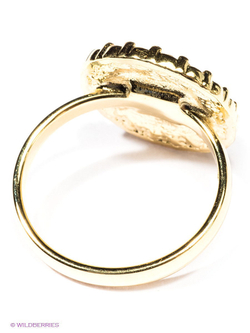 "Анды" кольцо в золотом покрытии из коллекции "Самоцветы" от Jenavi