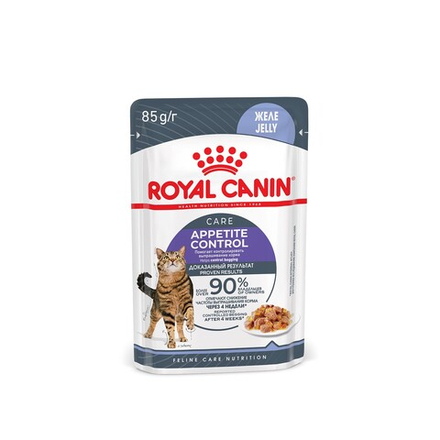 Royal Canin Appetite Control Care Корм консервированный для взрослых кошек желе 85 г