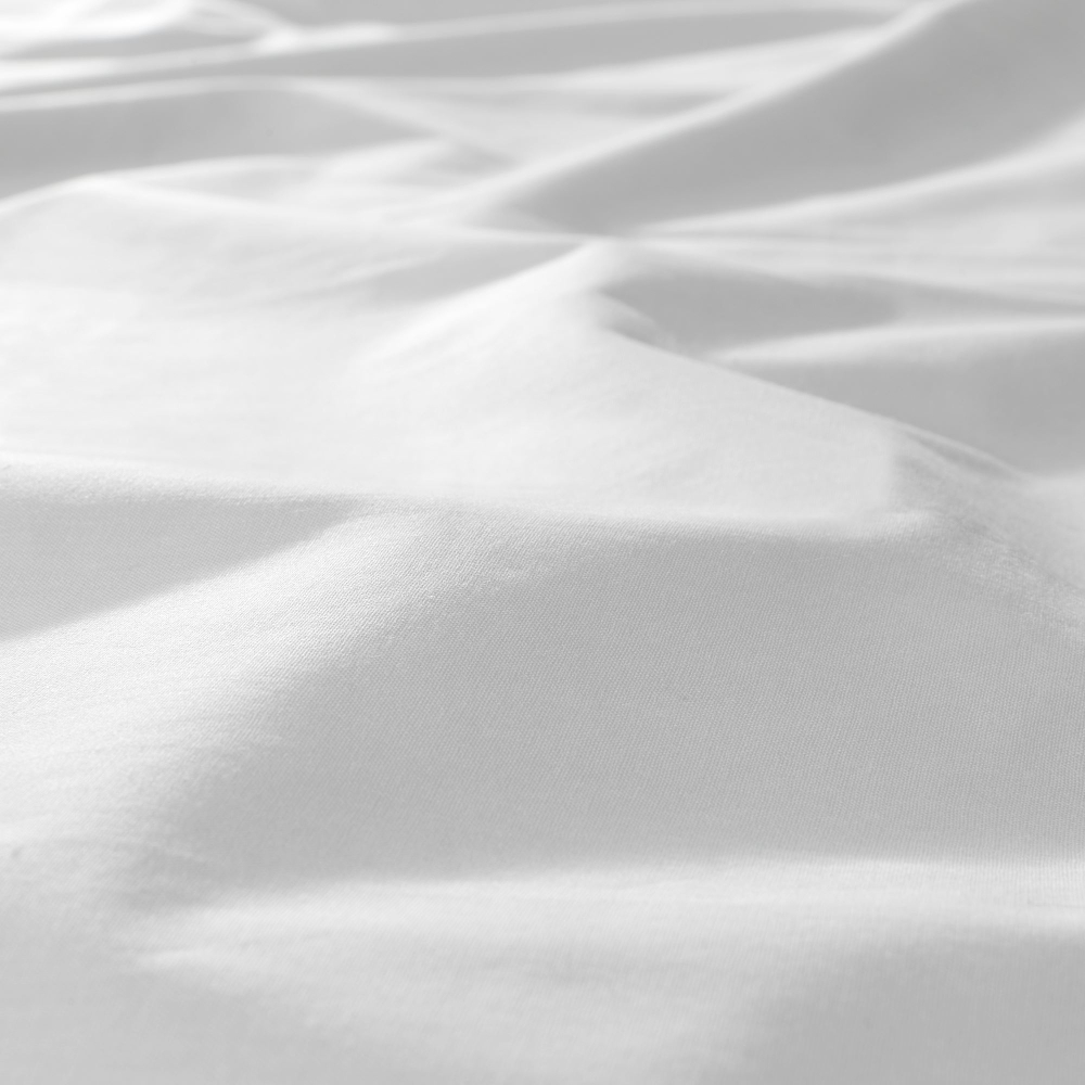 Простыня на резинке IKEA DVALA (ДВАЛА), Белый, 180х200 см