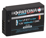 Аккумулятор Patona Platinum аналог Canon LP-E17 с зарядкой по USB-C