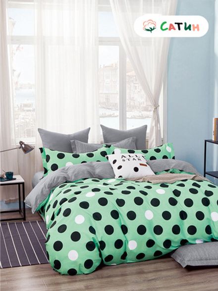 Простынь на резинке сатин Milky Garden "Маунт" 90x200 см