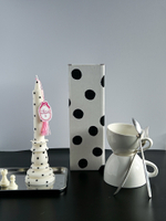 Античная свеча Polka Dot