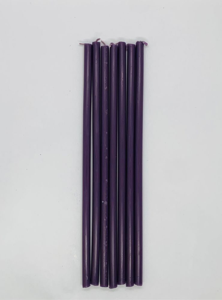 Свеча парафин-70% воск-30% «Фиолетовая»