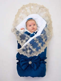 Комплект на выписку с переноской зимний