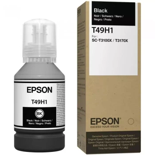 Картридж Epson C13T49H10N SC-T3100x, черный, 140 ml