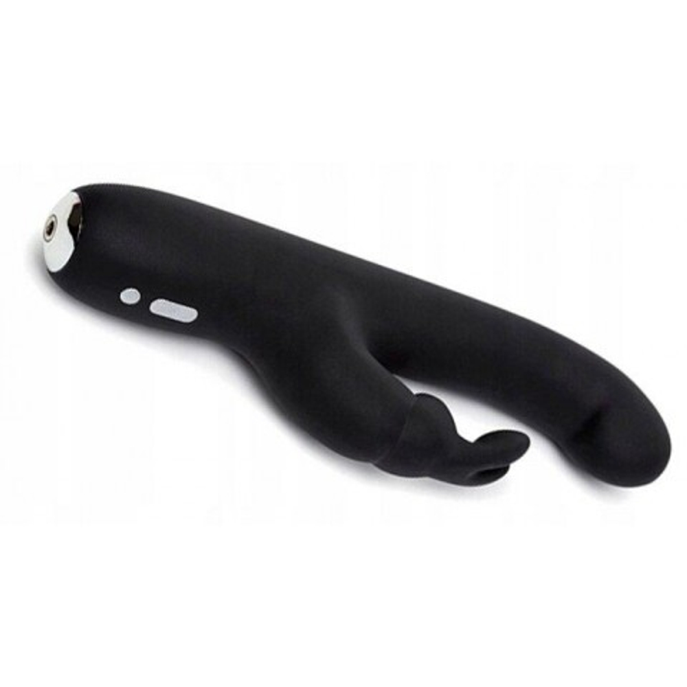 Вибратор Happy Rabbit Slimline G-Spot перезаряжаемый, черный