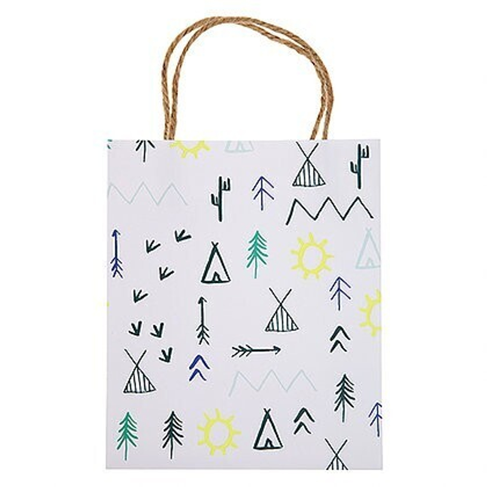 Подарочные пакеты "Camping Party" 8 шт
