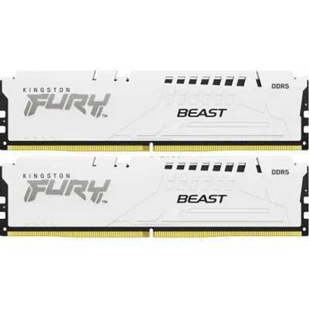 Оперативная память Kingston Fury Beast White XMP KF564C32BWK2-64