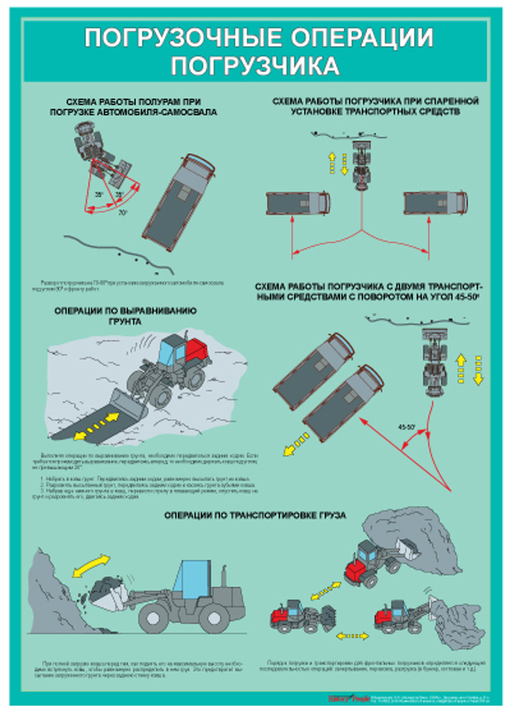 Безопасная эксплуатация фронтального погрузчика