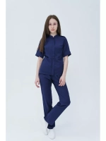 Рубашка медицинская женская на молнии TZ400