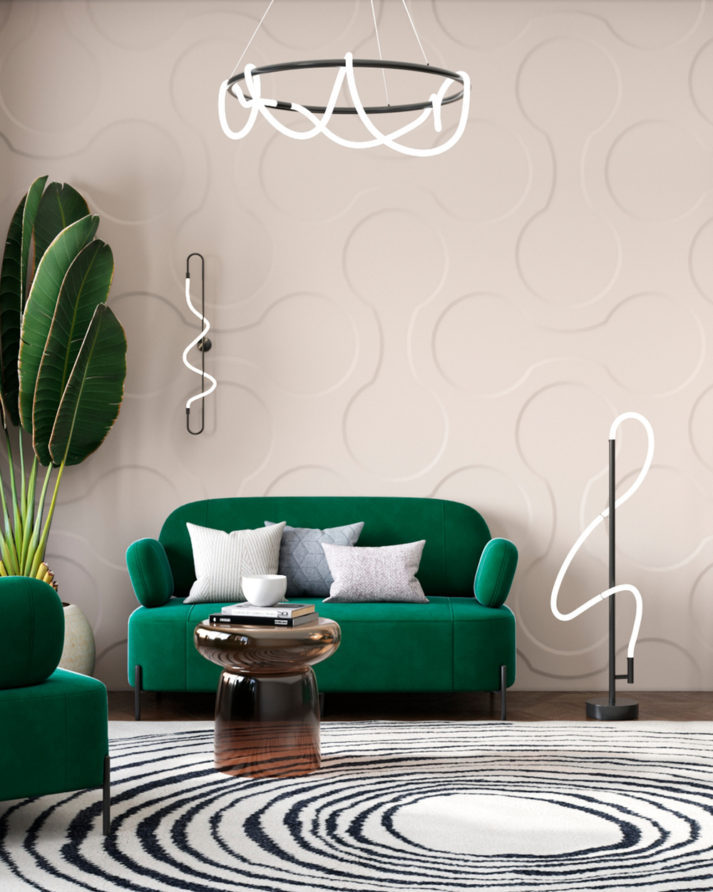 Настенный светодиодный светильник Moderli V4087-WL True