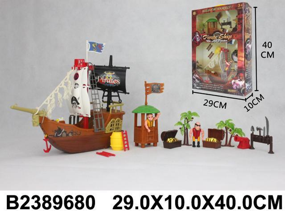 Игровой набор Пираты, коробка L32033B