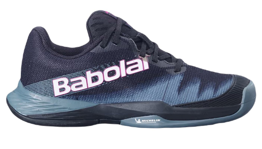 Детские кроссовки для Падел Babolat Jet Premura 2 JR - black/north atlantic