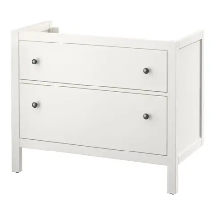 Тумба под умывальник - HEMNES/ХЕМНЭС ИКЕА, 100x47х83 см, белый