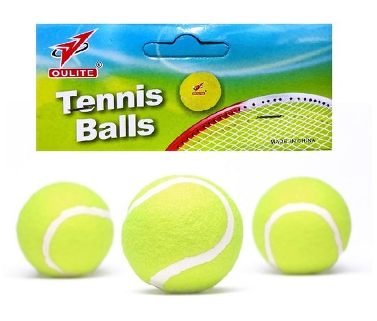 Набор мячей для большого тенниса 3 шт.
