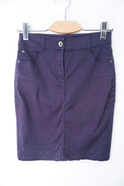 Юбка Oodji из джинсовой ткани 44 размер