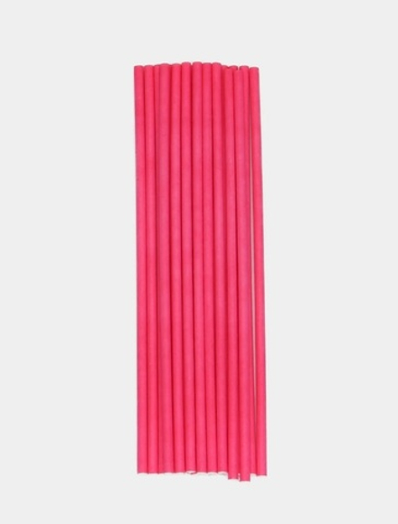 Палочки для кейк-попсов, леденцов Розовые 15см 50шт