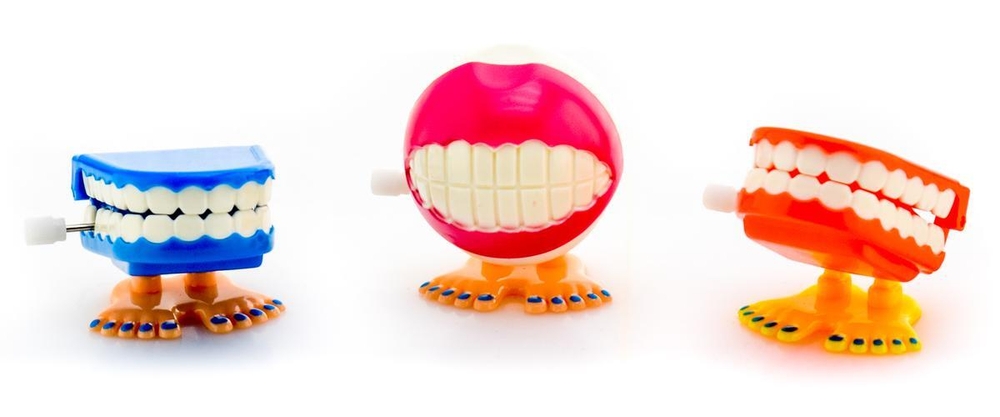 Игрушка-прыгун заводная Зубастик Bebelot