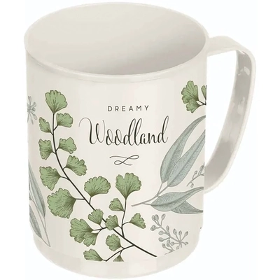 КРУЖКА "PICNIC" С ДЕКОРОМ 0,4Л (Бежевый)