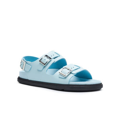 Кожаные босоножки cannes Birkenstock - голубой(1026444)