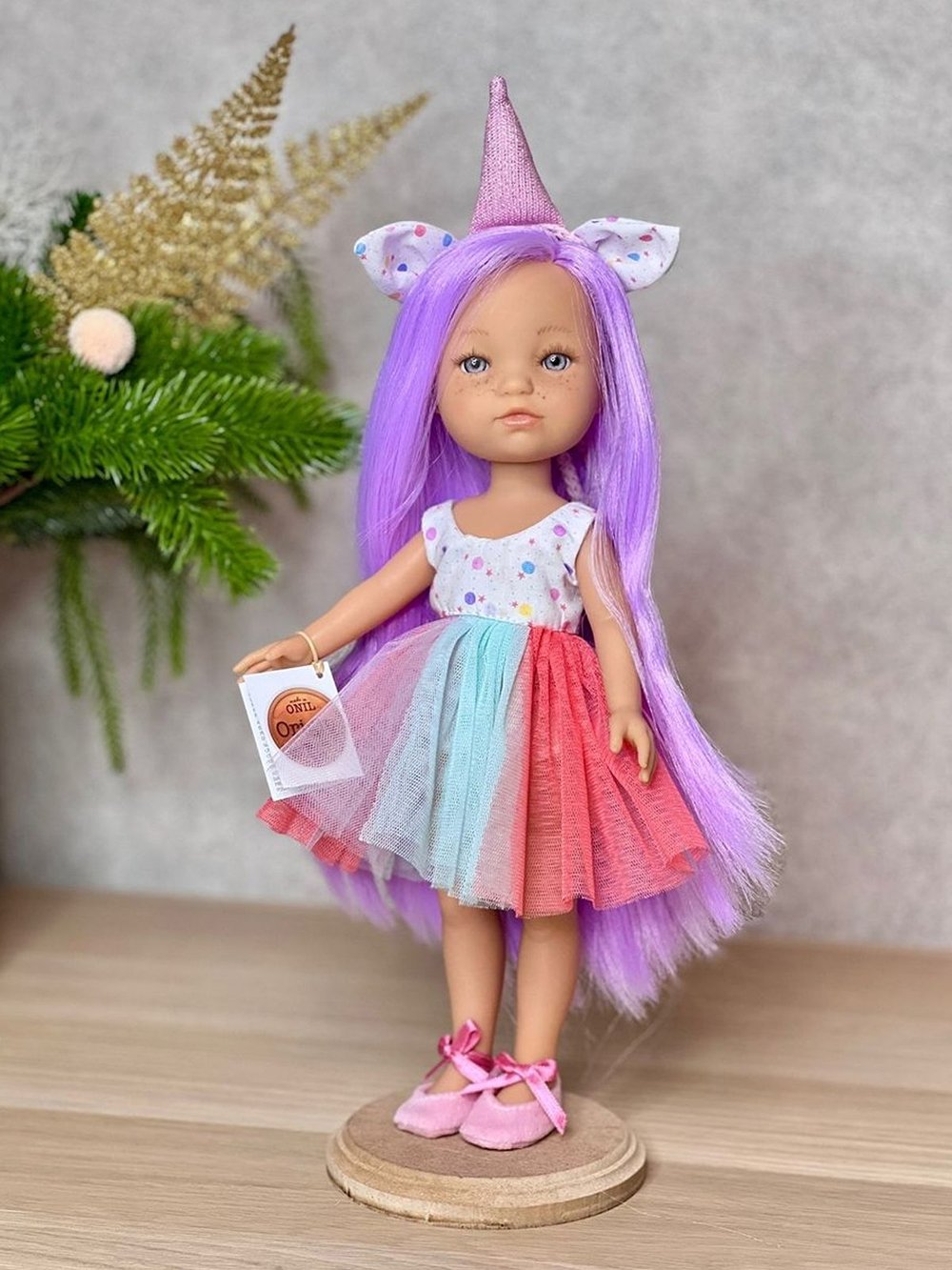 Кукла BERJUAN виниловая 35см Fashion Girl (862)