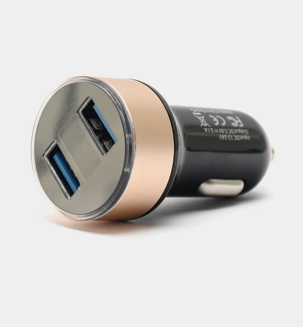 Автомобильное зарядное устройство 2 USB С-78 3,1А