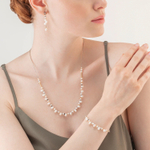 Серьги-пусеты Coeur de Lion White bicolor 1106/21-1426