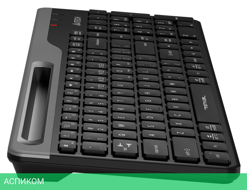 Клавиатура A4Tech Fstyler черный/серый (FBK25)