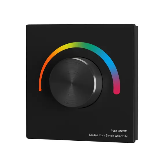 Роторная панель управления RF трехканальная 12-48В Цветная (RGB) 576Вт Lighting control 711028