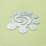 Линейка Kooh i Noor, нержавеющая сталь