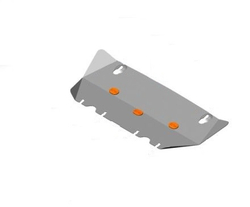 Защита ALFeco радиатора для Land Rover Range Rover III Vogue 2002-2009-2013, V-3,0, 3,6, 4,2, 4,4, 5,0 (сталь 2 мм) арт.ALF3816st