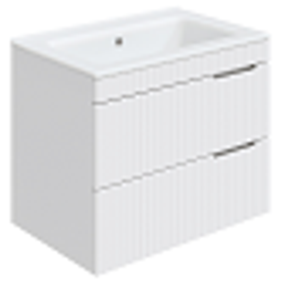 Тумба подвесн.Фостер 60 2 ящ.бел. (Фостер)