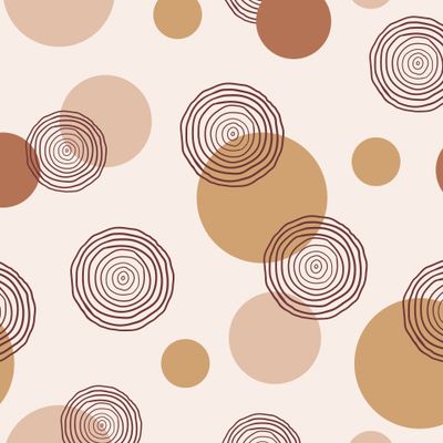 Абстрактные геометрические круги и линии