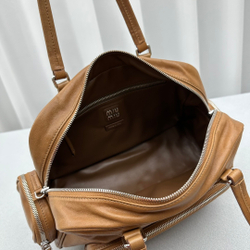 Miu Miu Leather Top Handle Bag 32 cm