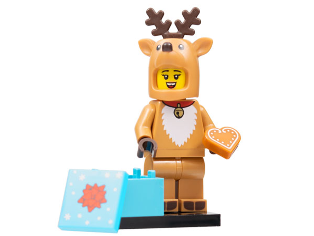 Минифигурка LEGO col23-4  Костюм Оленя