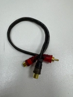 Y-разветвитель Auto Puma AP 1M2F RCA, медь, 0.3 м