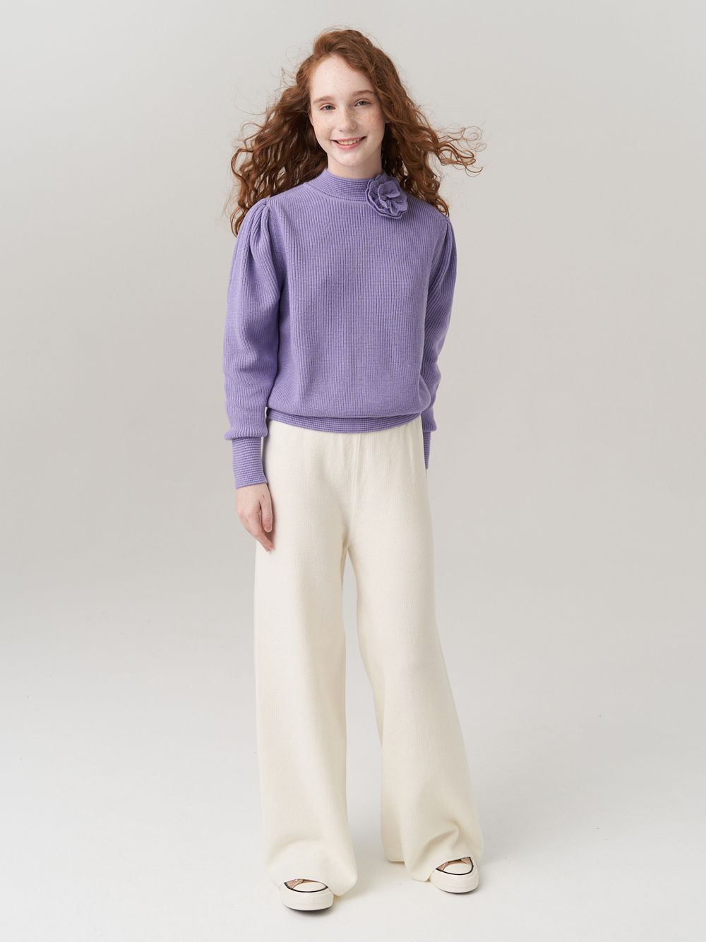 Джемпер для девочки AT1062 лавандовый