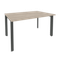 Onix Стол переговорный O.MP-PRG-1.3 Дуб Аттик/Металл Антрацит 1380*980*750