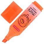 Текстовыделитель мини с принтами BRAUBERG "NEON", АССОРТИ В ПЛАСТИКОВОЙ БАНКЕ, 1-5 мм, 152535