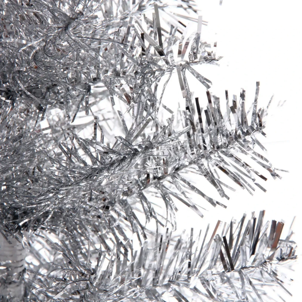 Елка «Сказочное мерцание» 60 см, ПВХ (50 веток), Серебро