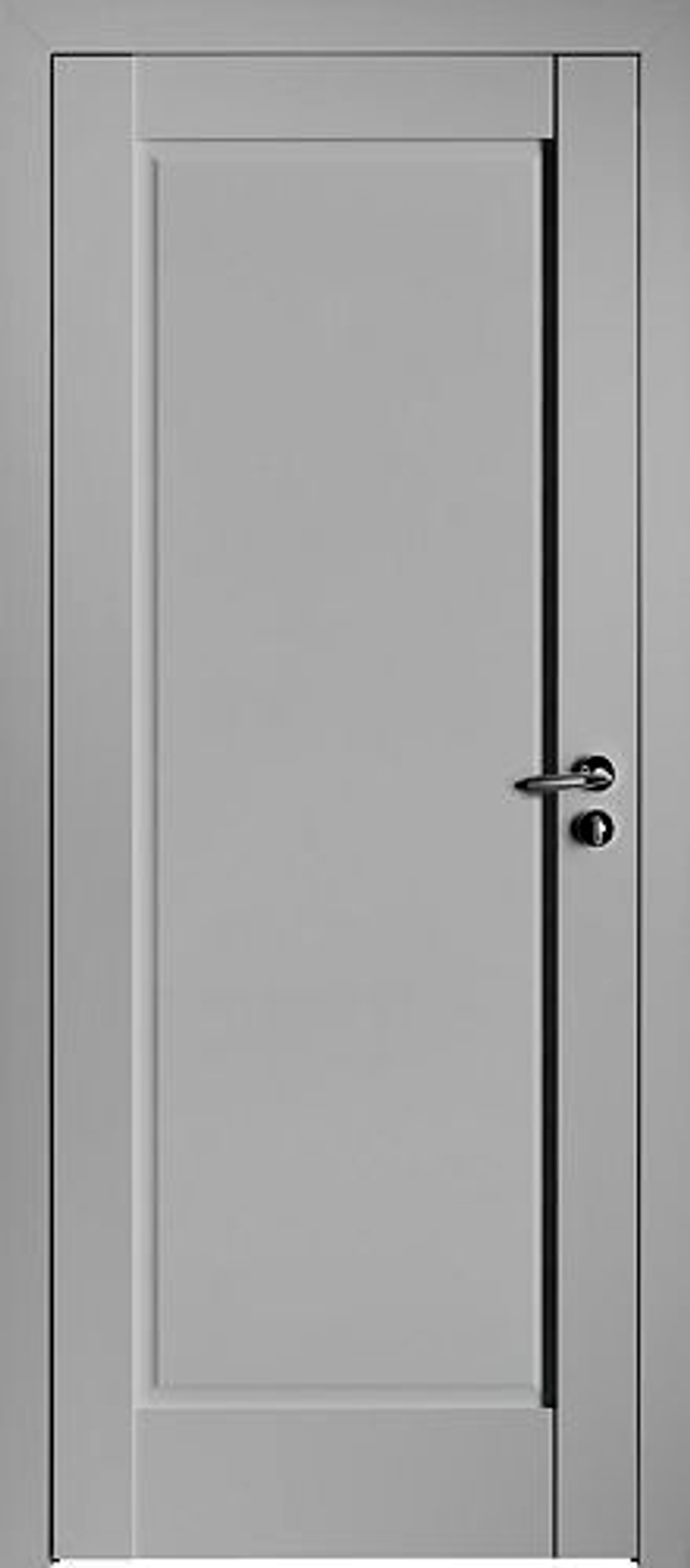 Межкомнатная дверь 100U ПГ (700x2000,Светло-серый)