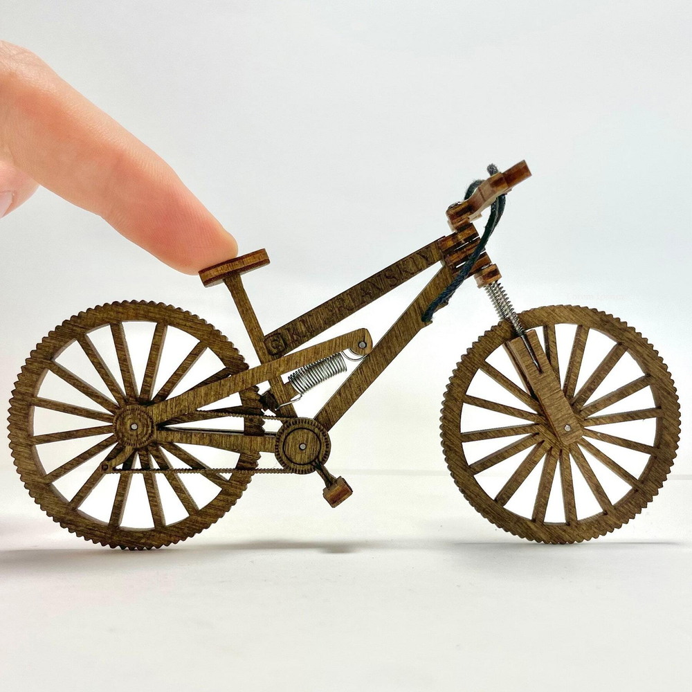 Деревянный конструктор Мини-велосипед МТВ (KUDRIAVSKIY)