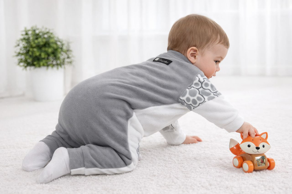 Флисовый Комбинезон Лапки