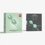 Мятные вагинальные шарики Smartballs Duo (Цвет: мятный)