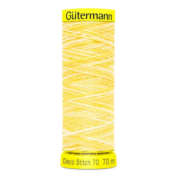 Нитки отделочные Gutermann Deco Stitch multicolor 70 (70 метров), 5 кат. | 9926