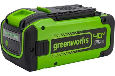 Аккумулятор GREENWORKS G40B8 40 В,8.0 Ач Li-ion 2951607