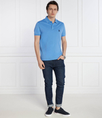 Поло Tommy Hilfiger - голубой(MW0MW34783)