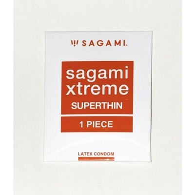 Презервативы SAGAMI Xtreme Superthin (ультратонкие) 1 шт.
