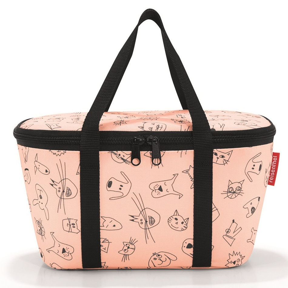 Термосумка детская coolerbag xs cats and dogs rose